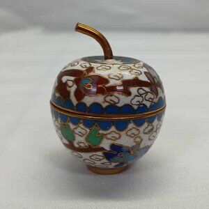 Vintage Chinese Cloisonne Ring Box